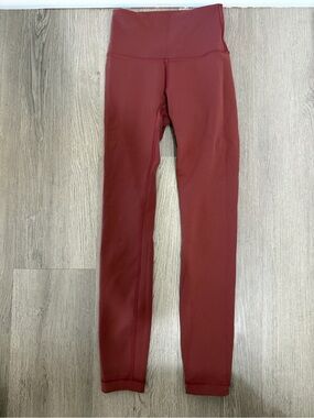 lululemon athletica High-Rise Leggings in Deep Burgundy